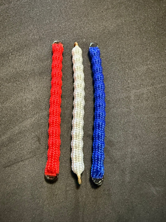 1/2 OZ Small Slinky Weight Red White & Blue