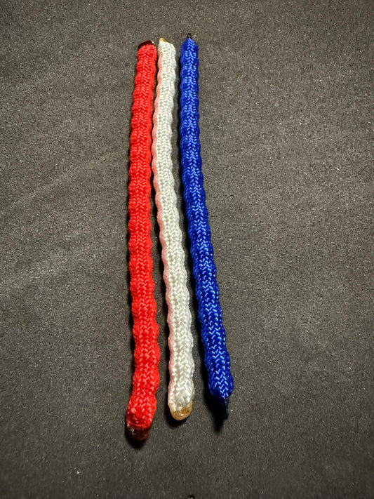 3/4 OZ Small Slinky Weight Red White& Blue